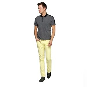 Massimo Dutti Yellow Jeans 31